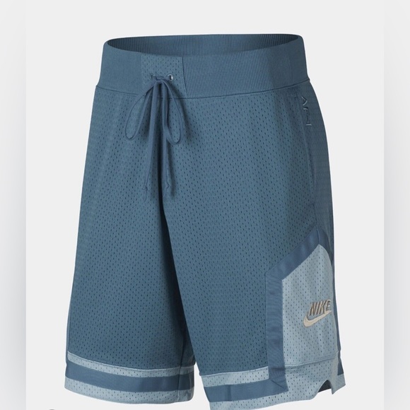 NWT Nike AF1 Air Force 1 Mesh Shorts Blue Aqua NSW Sportswear AH4072-407 Lg - Picture 1 of 9